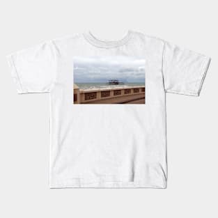 West Pier in Brighton Kids T-Shirt